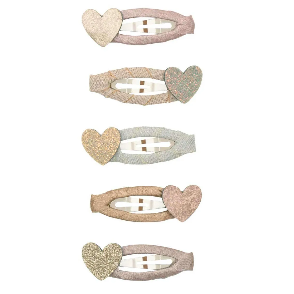 Hair Accessories-Mimi & Lula Heart Mini Clic Clacs