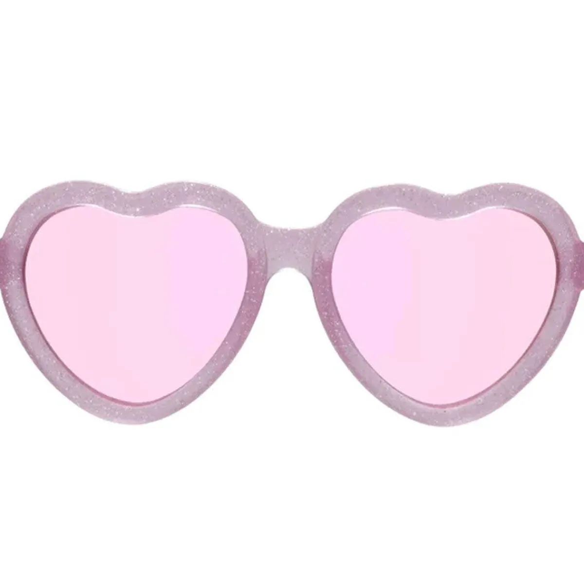 Sunglasses-Babiators Heart Sunglasses (Limited Edition) - Pink Glitter