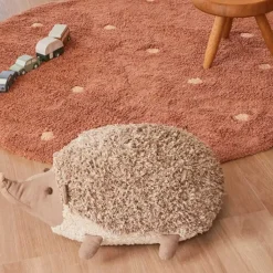 Beanbag Chairs-Lorena Canals Hedgehog Floor Cushion
