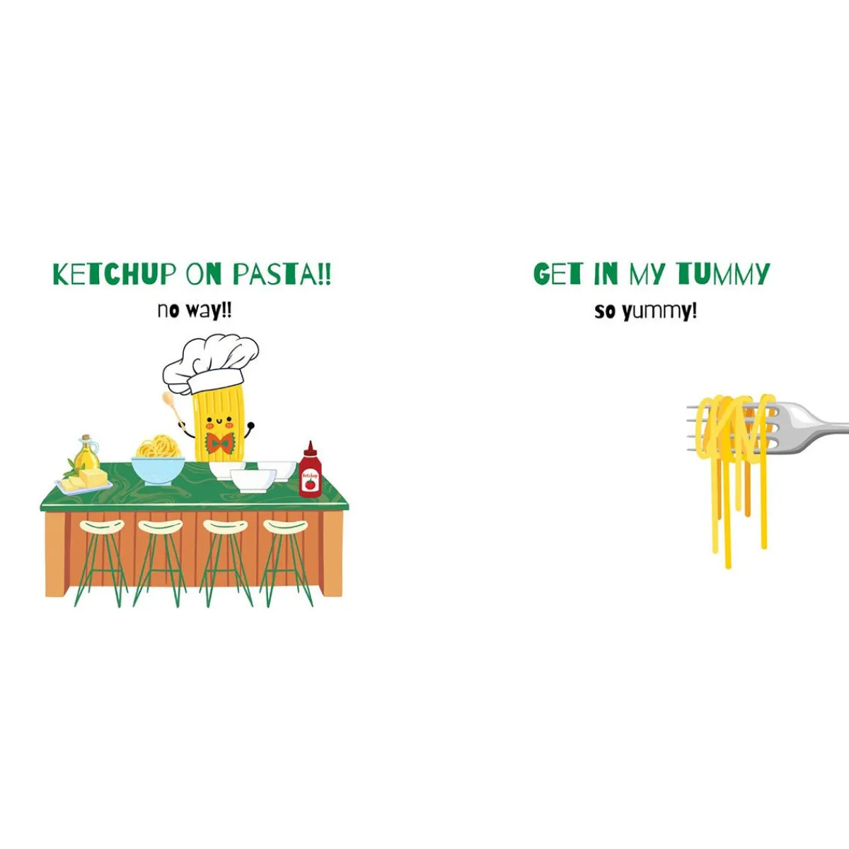 Board Books-Doodle Paw Press Hello Pasta