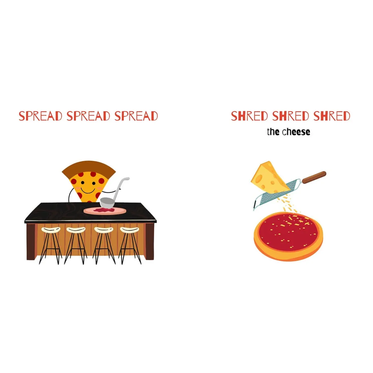 Board Books-Doodle Paw Press Hello Pizza