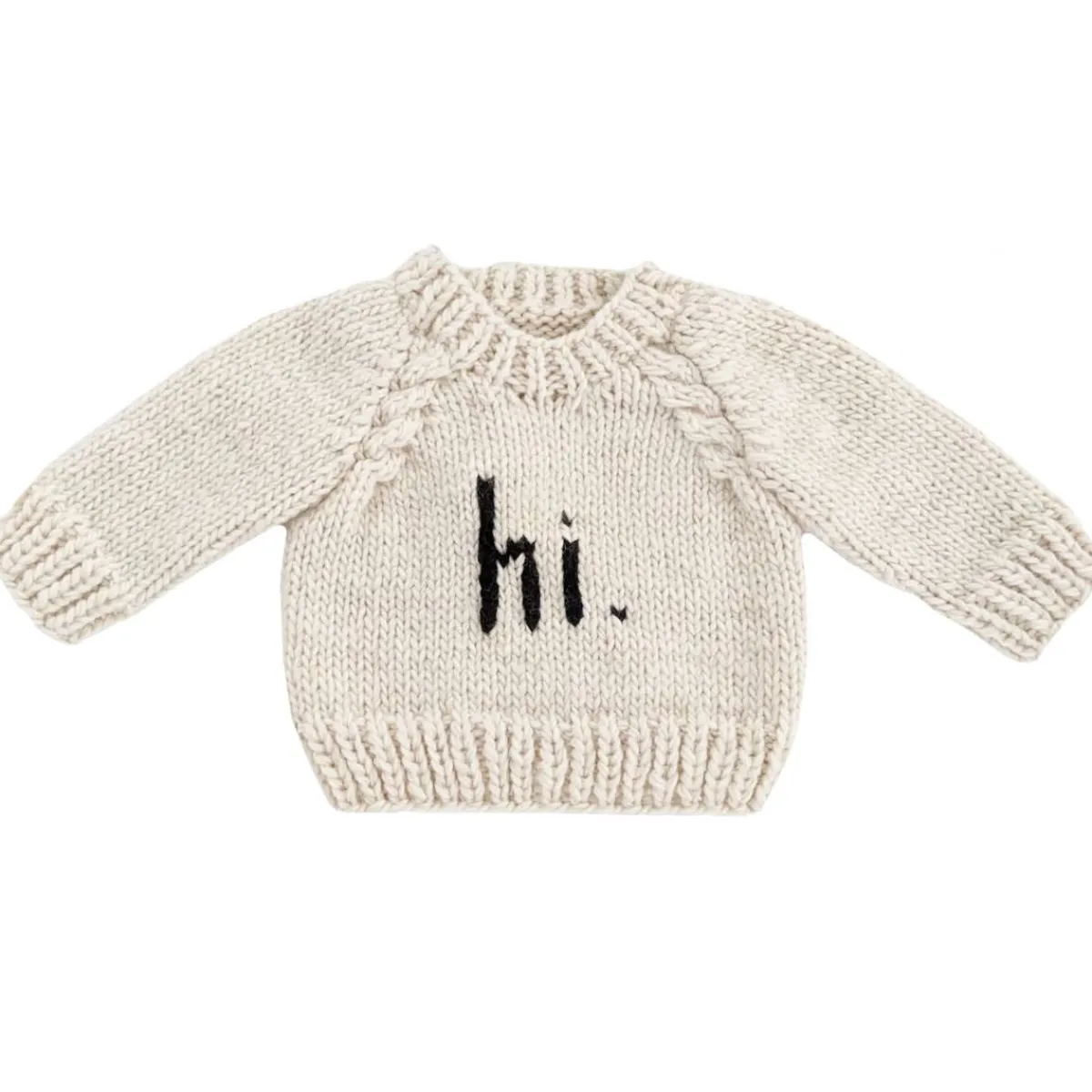 Sweaters + Jackets-Huggalugs hi. Crew Neck Sweater