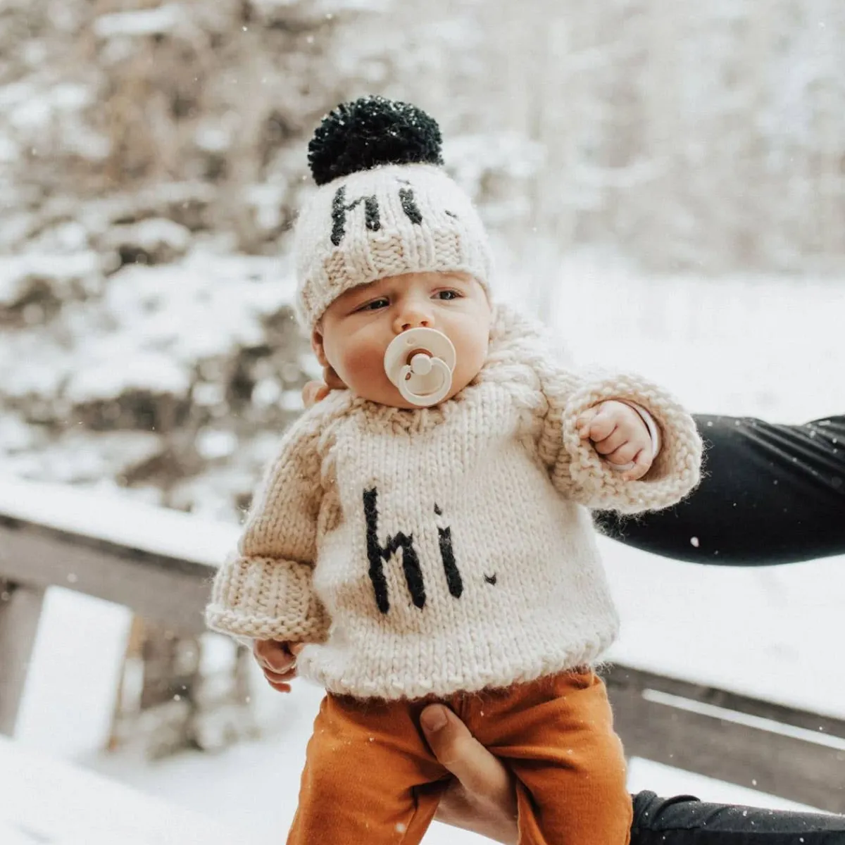 Sweaters + Jackets-Huggalugs hi. Crew Neck Sweater