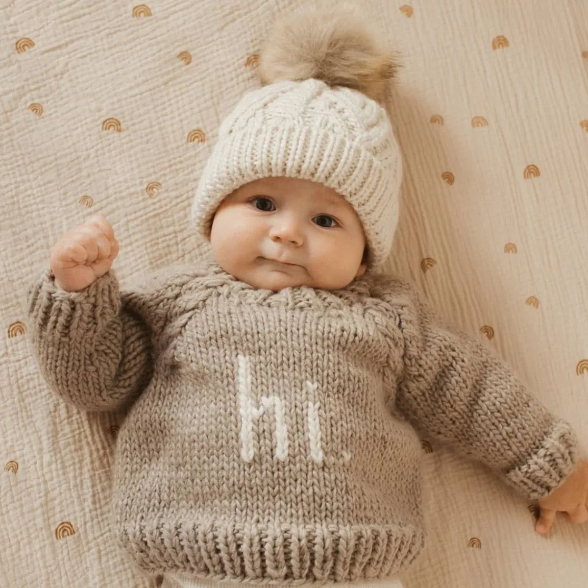 Sweaters + Jackets-Huggalugs hi. Crew Neck Sweater