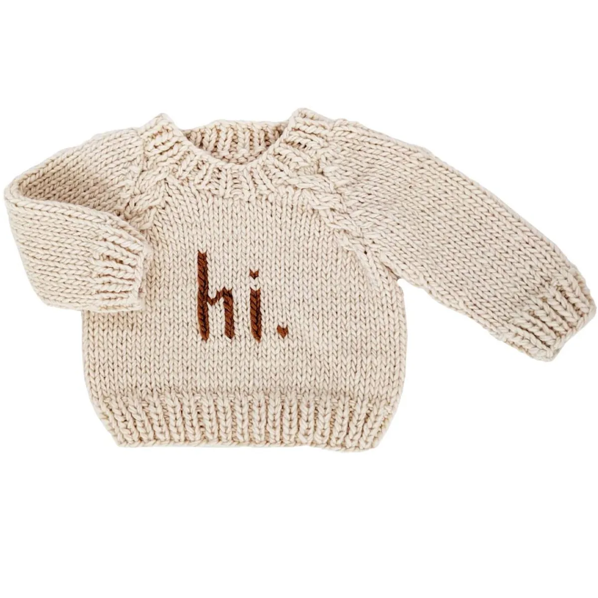 Sweaters + Jackets-Huggalugs hi. Crew Neck Sweater