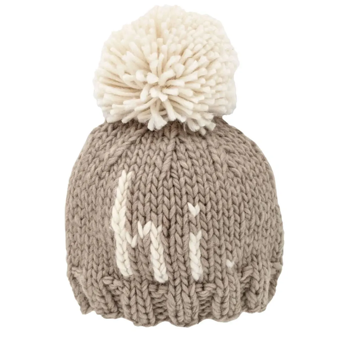 Beanies|Winter Hats-Huggalugs hi. Knit Beanie