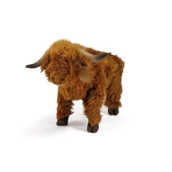 Plush Animals-Wild & Soft Highland Cow Realistic Plush