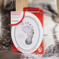 Holiday Decorations-Pearhead Holiday Babyprints Photo Ornament