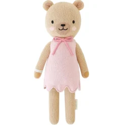 Plush Animals|Knit Animals-cuddle + kind Honey Bear Big Knit Doll
