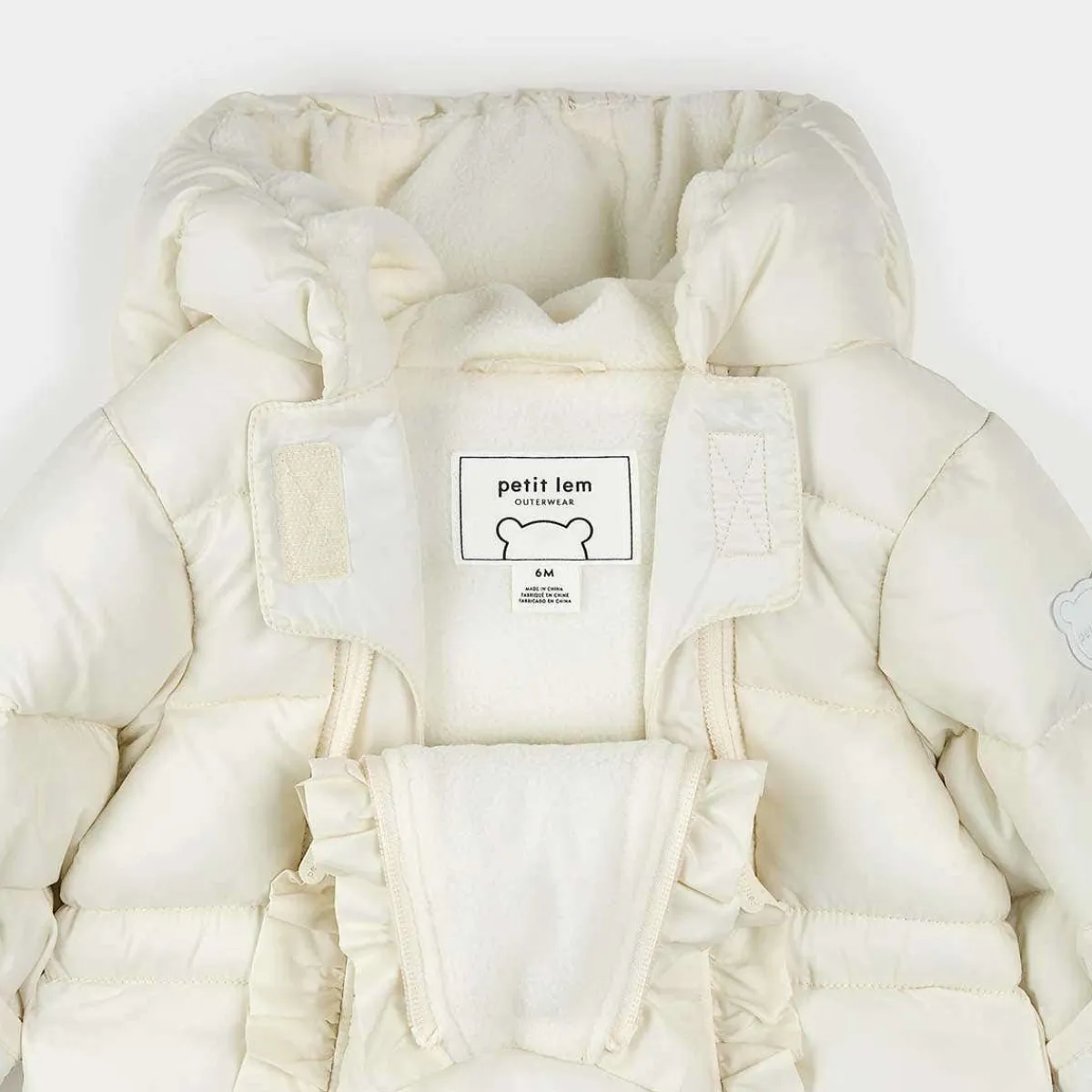 Snowsuits-Petit Lem Hooded Snowsuit