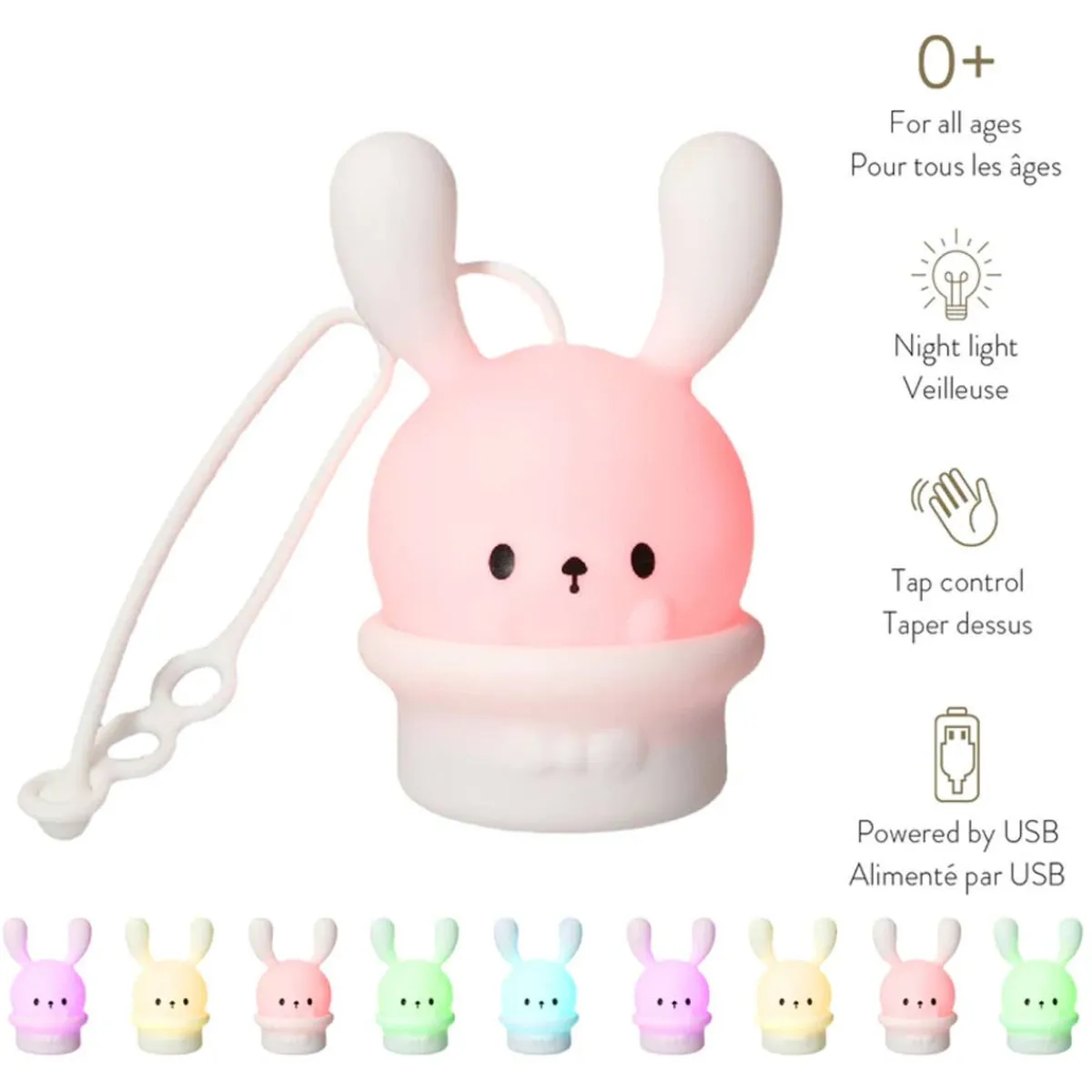 Lighting-Around The Crib Hook 'N Go Pendant LED Nightlight
