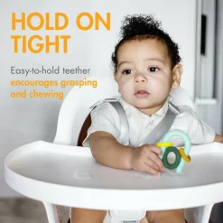 Teethers|Pacifiers + Clips-Boon Inc. HoopSiliconeTeether