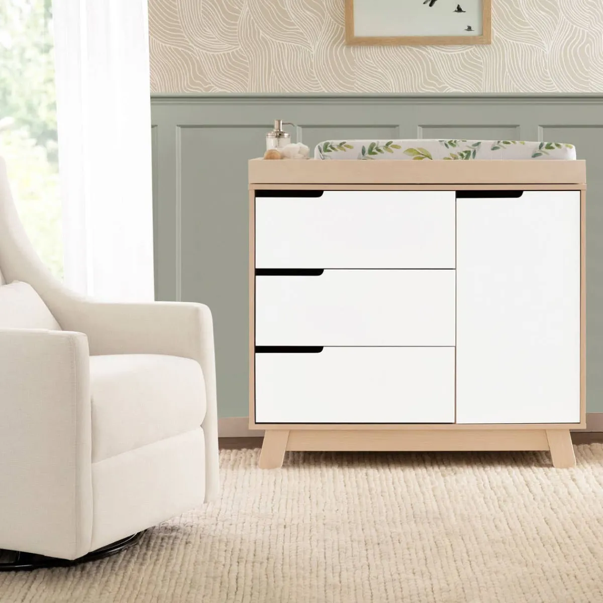 Dressers|Changer Dressers-Babyletto Hudson Changer Dresser