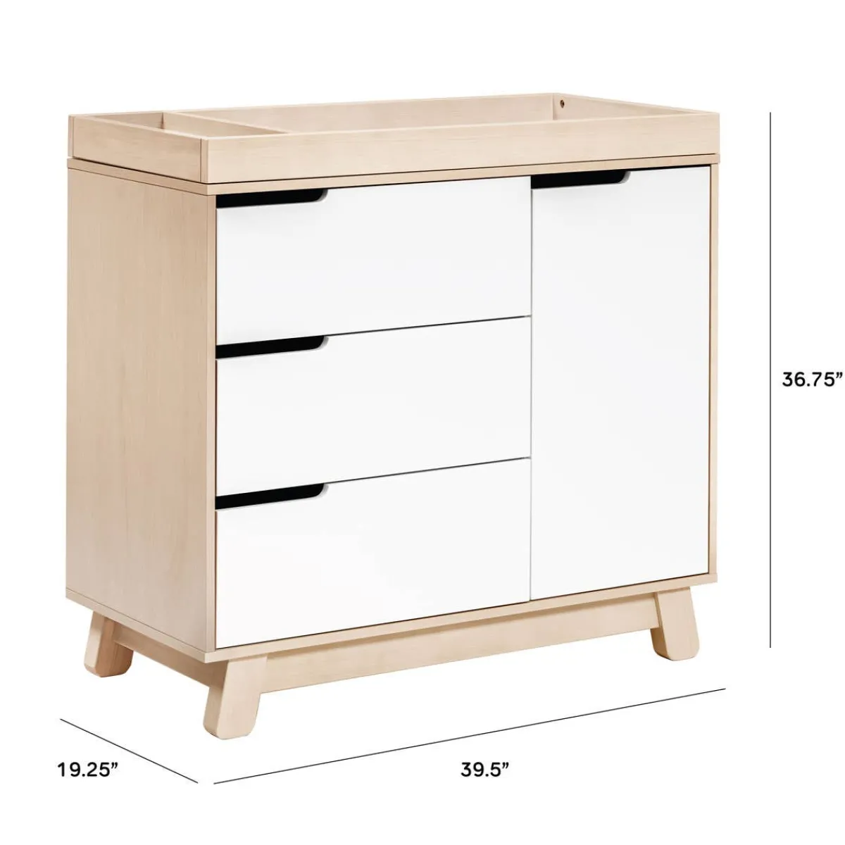 Dressers|Changer Dressers-Babyletto Hudson Changer Dresser