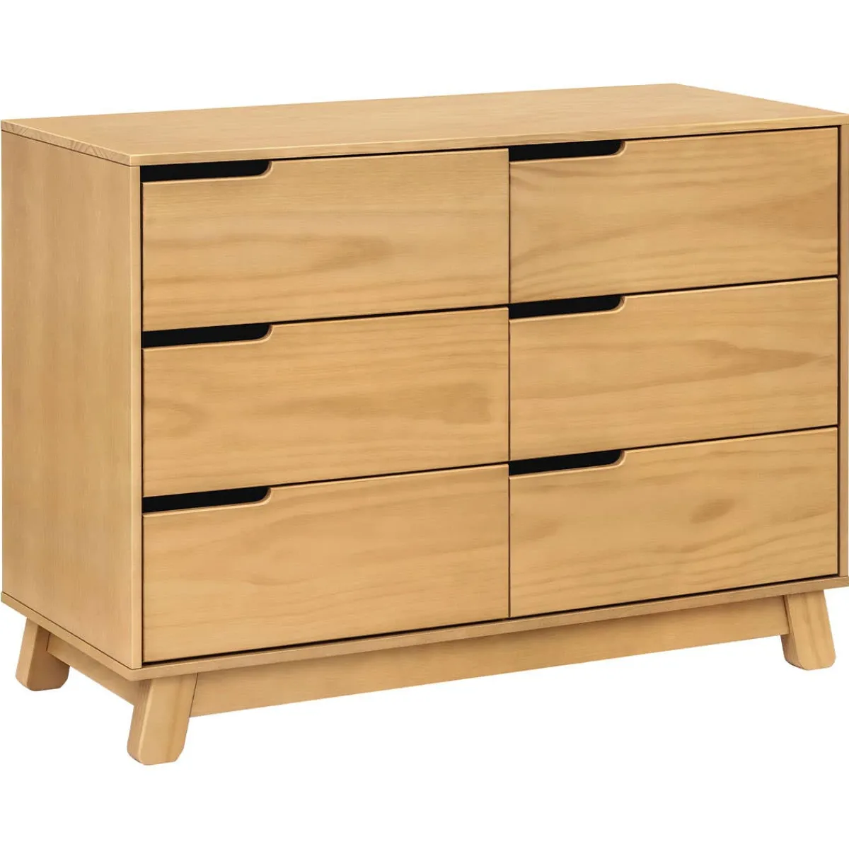 Dressers|Wck Exclusive Furniture-Babyletto Hudson Double Dresser - Honey