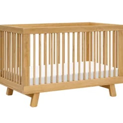 Wck Exclusive Furniture|Convertible Cribs-Babyletto Hudson 3-in-1 Convertible Crib - Honey