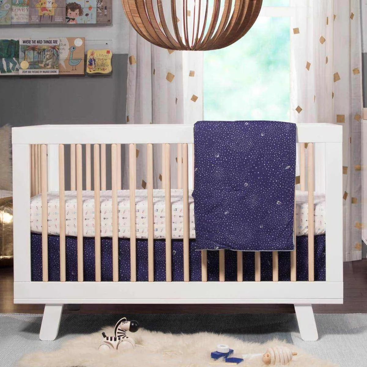 Convertible Cribs-Babyletto Hudson 3-in-1 Convertible Crib