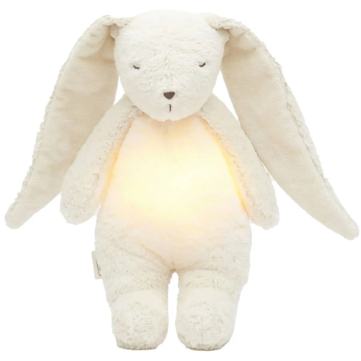 Plush Animals|Sound + Light Machines-Moonie Humming Bunny with Lamp
