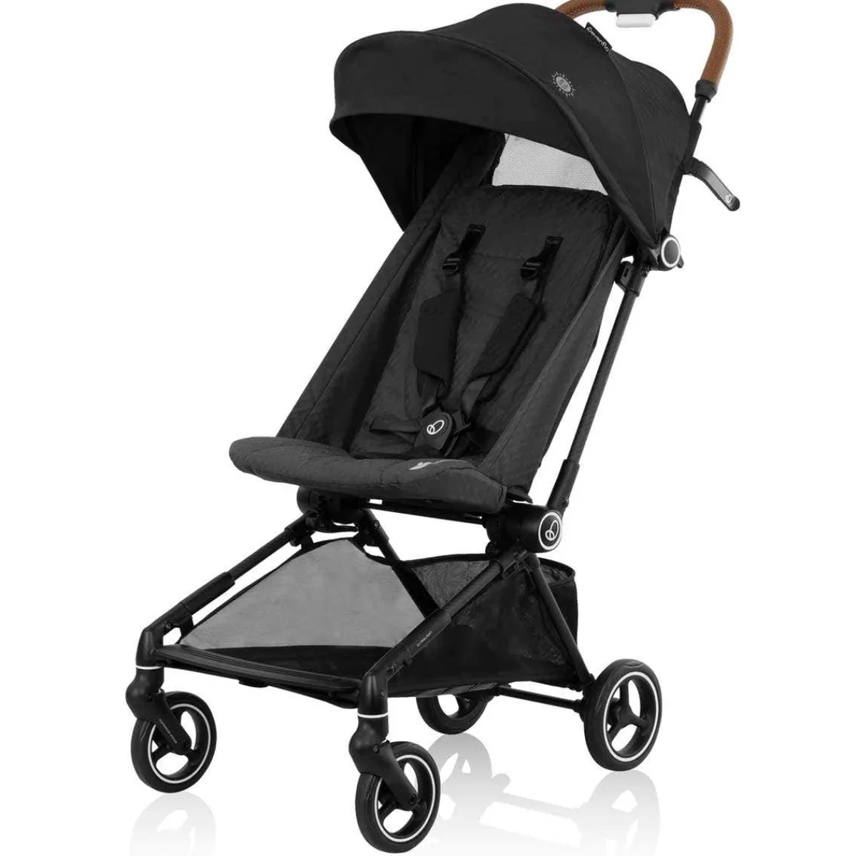 Travel Strollers-Evenflo Hummingbird Ultra-Lightweight Carbon Fiber Stroller