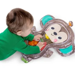 Play Mats-Bright Starts Hungry Monkey Tummy Time Water Mat