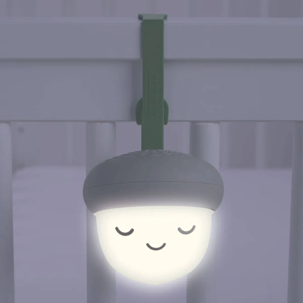 Sound + Light Machines|Lighting-Skip Hop In A Nutshell Acorn Portable Night Light Soother
