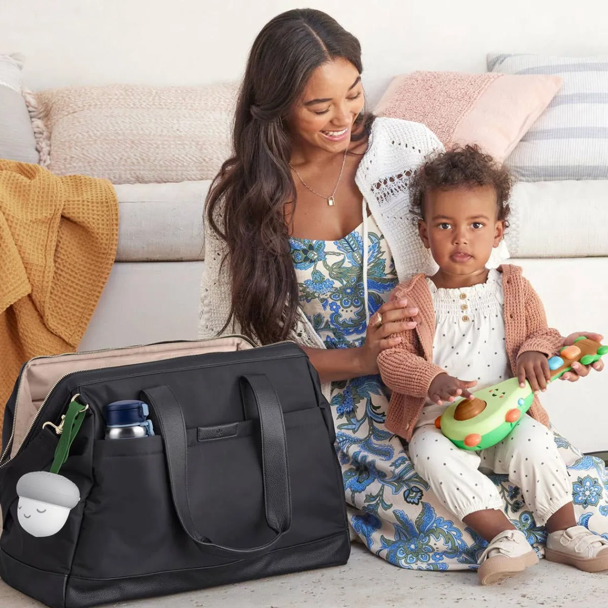 Sound + Light Machines|Lighting-Skip Hop In A Nutshell Acorn Portable Night Light Soother