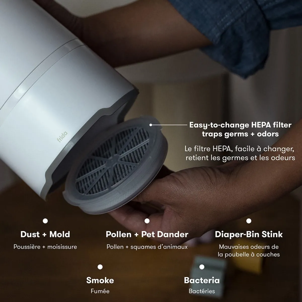 Air Purifiers-Fridababy 3-in-1 Air Purifier
