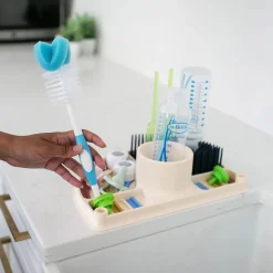 Bottle Brushes + Drying Racks-Dr. Brown's 2-in-1 Dry & Prep Silicone Mat