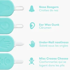 Baby Medical|Infant Nail Care-Fridababy 3-in-1 Nose, Nail & Ear Picker