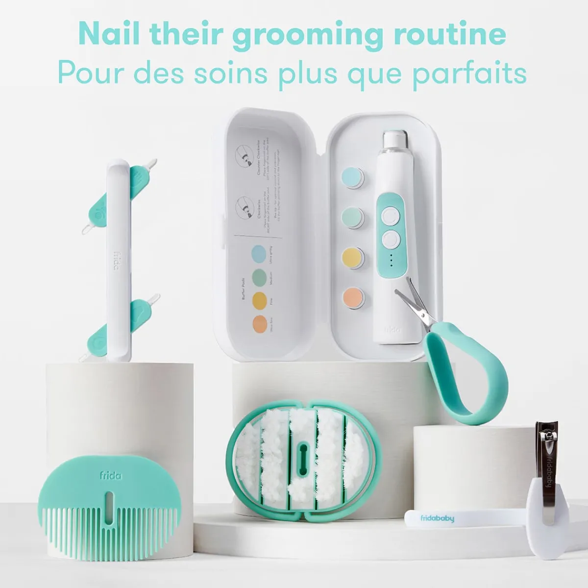 Baby Medical|Infant Nail Care-Fridababy 3-in-1 Nose, Nail & Ear Picker