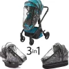 Car Seat Accessories|Stroller Accessories-Guzzie + Guss 3-in-1 Rain Cover