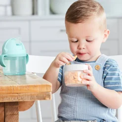 Kids Water Bottles|Feeding Sets-Skip Hop 2-in-1 Sip & Snack Set