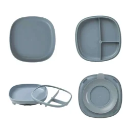 Kids Plates + Bowls|Grip + Suction Dishes-B.Box 2-in-1 Suction Plate