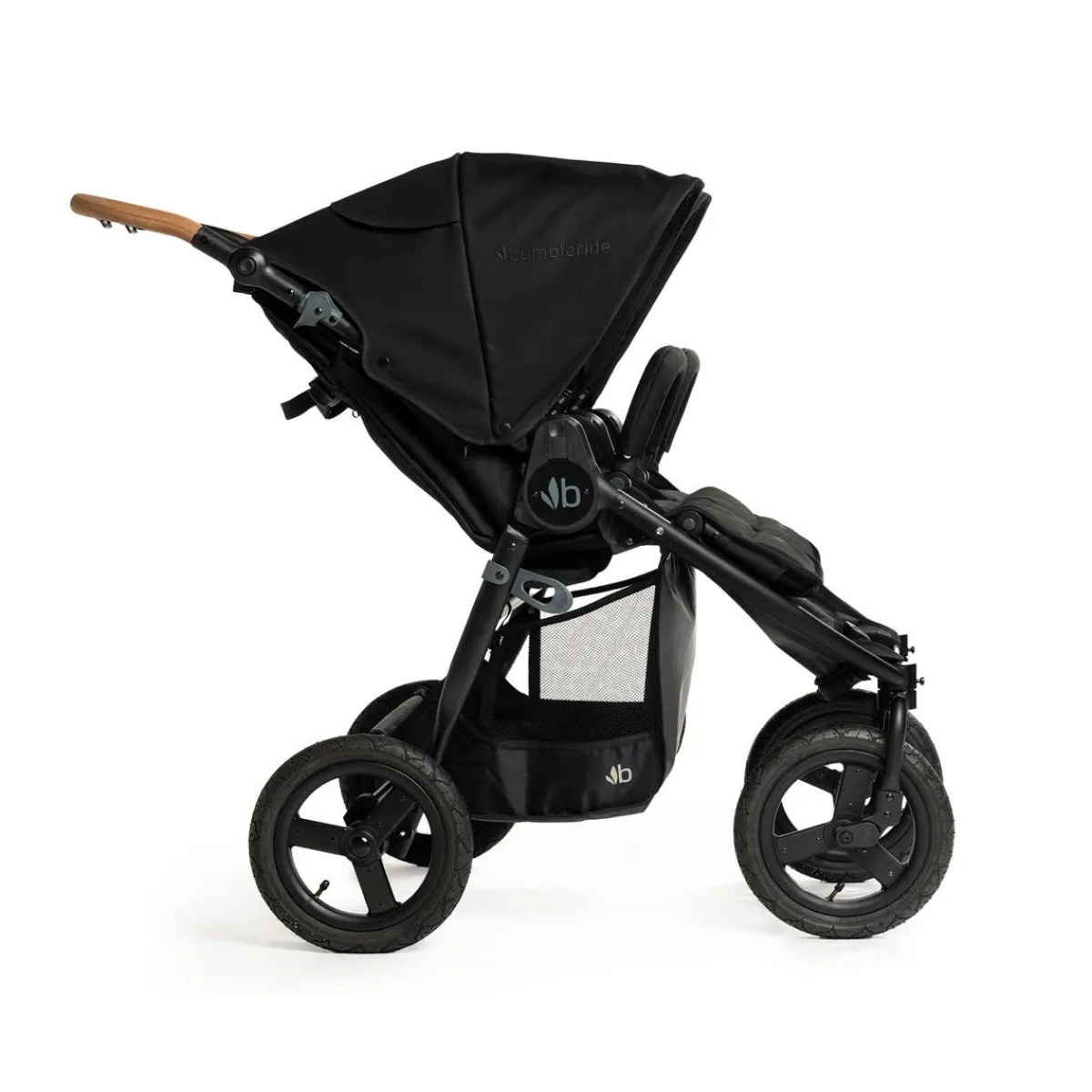 Stroller Accessories-Bumbleride Indie Twin Bumper Bar Set Black