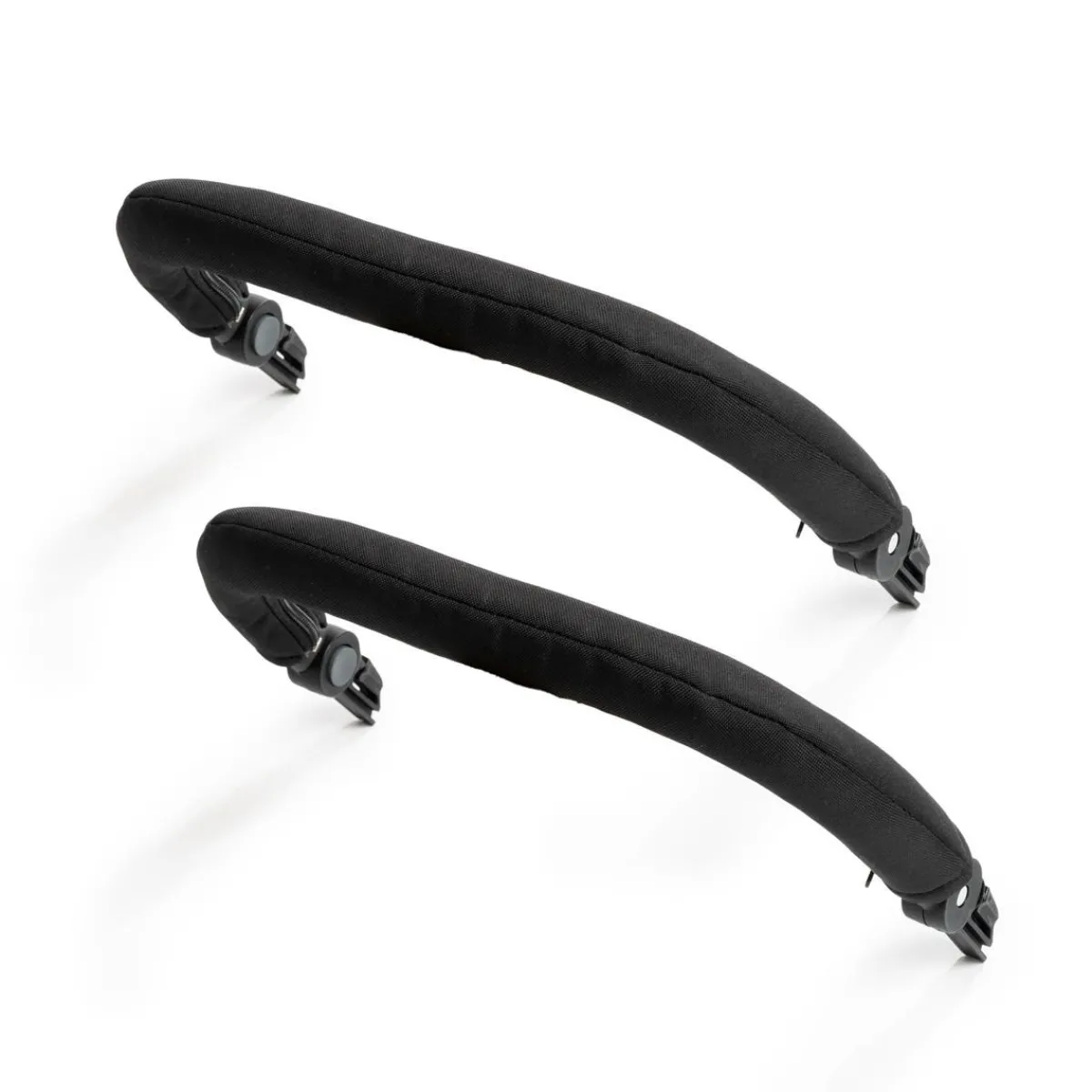 Stroller Accessories-Bumbleride Indie Twin Bumper Bar Set Black