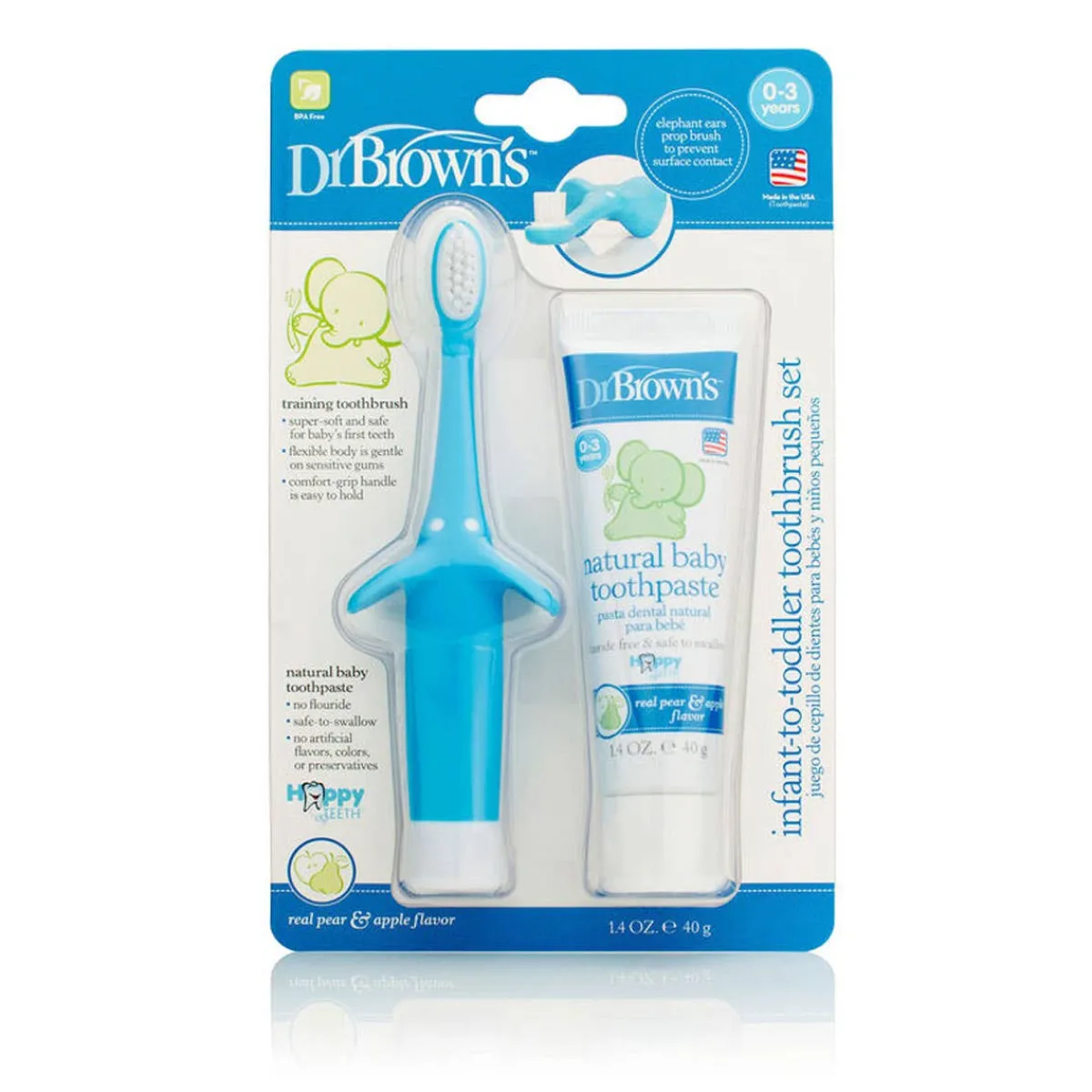 Oral Care-Dr. Brown's Infant Toothbrush Set