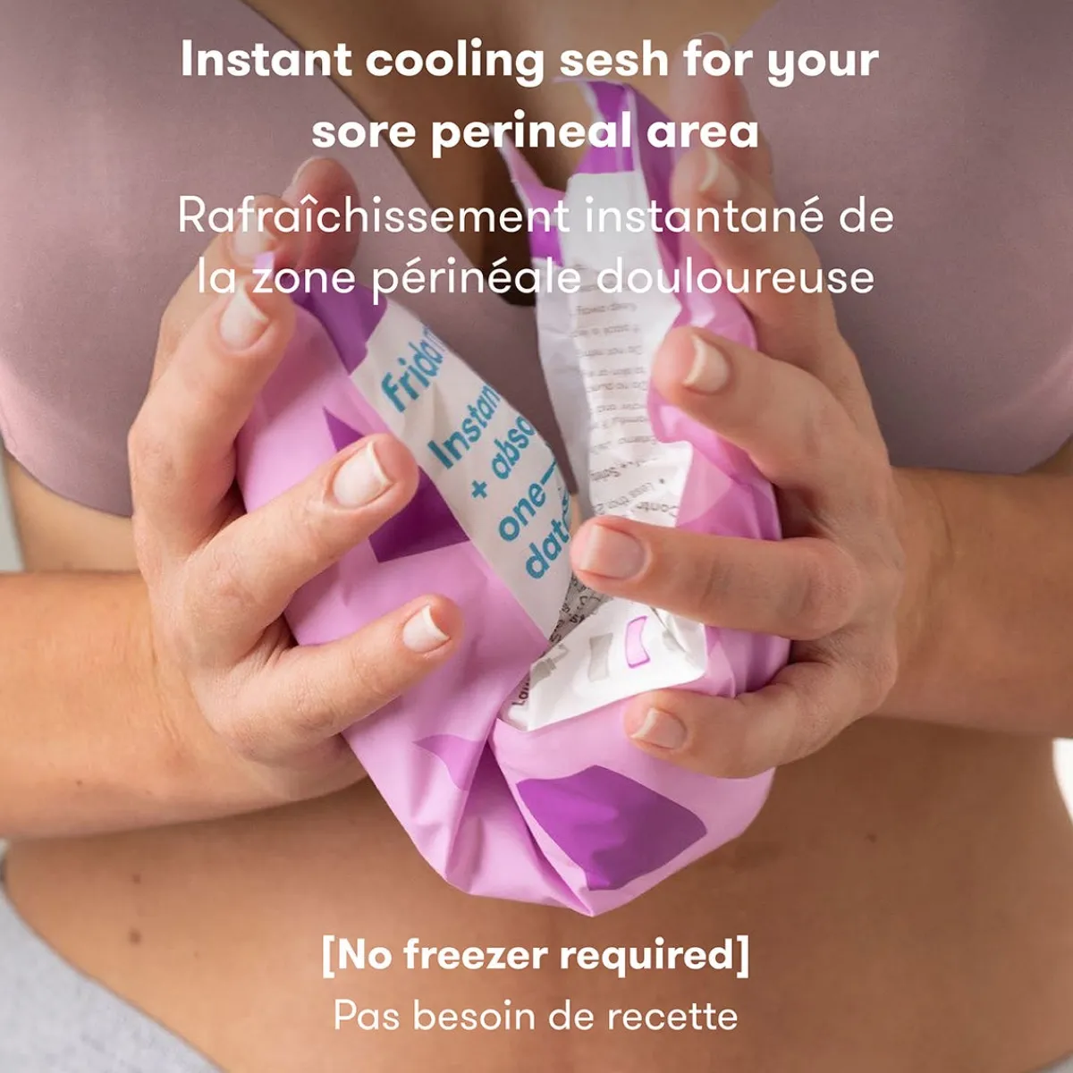 Post-Partum Underwear + Pads-Frida Mom Instant Ice Maxi Pads (8 Pack)