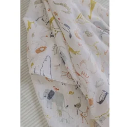 Blankets|Sleep Sacks + Wraps-Pehr Into the Wild Swaddle