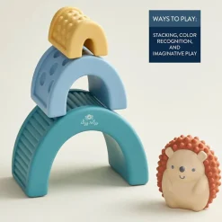 Grasping Toys-Itzy Ritzy Itzy Blocks Sensory Blocks Set