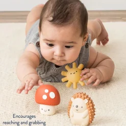 Grasping Toys-Itzy Ritzy Itzy Blocks Sensory Blocks Set