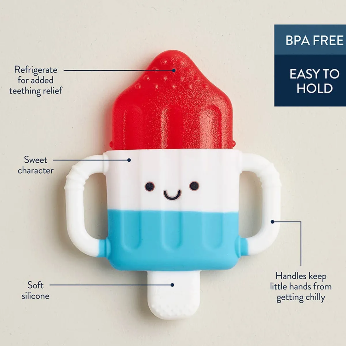 Pacifiers + Clips-Itzy Ritzy Itzy Cool-Cold Teether