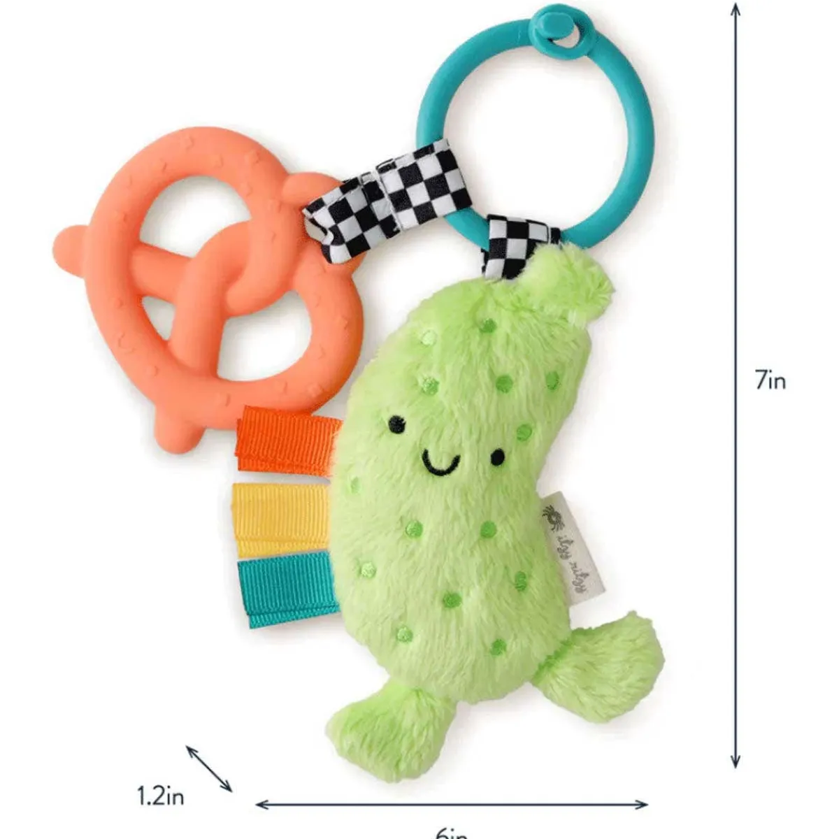Stroller Toys|Plush Rattles + Teethers-Itzy Ritzy Itzy Pal Plush + Teether