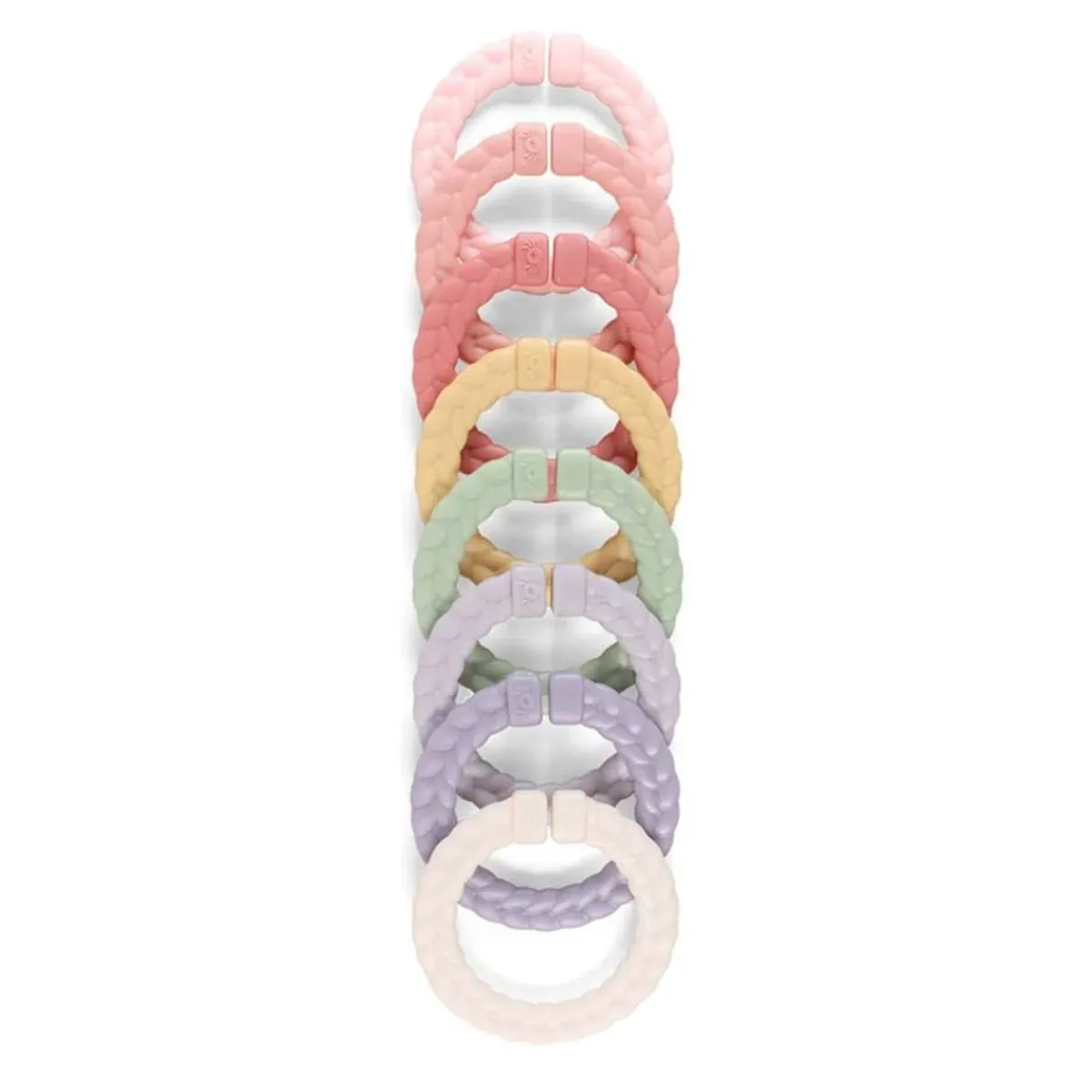 Play + Learn Toys|Grasping Toys-Itzy Ritzy Itzy Rings Linking Ring Set