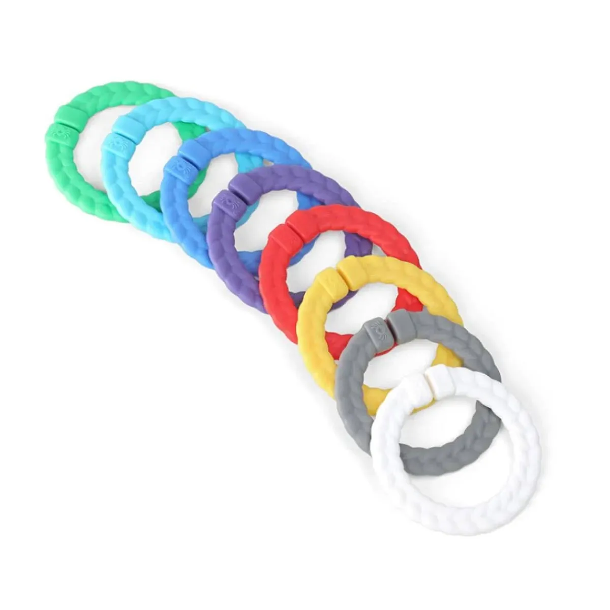 Play + Learn Toys|Grasping Toys-Itzy Ritzy Itzy Rings Linking Ring Set