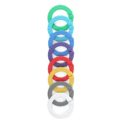 Play + Learn Toys|Grasping Toys-Itzy Ritzy Itzy Rings Linking Ring Set