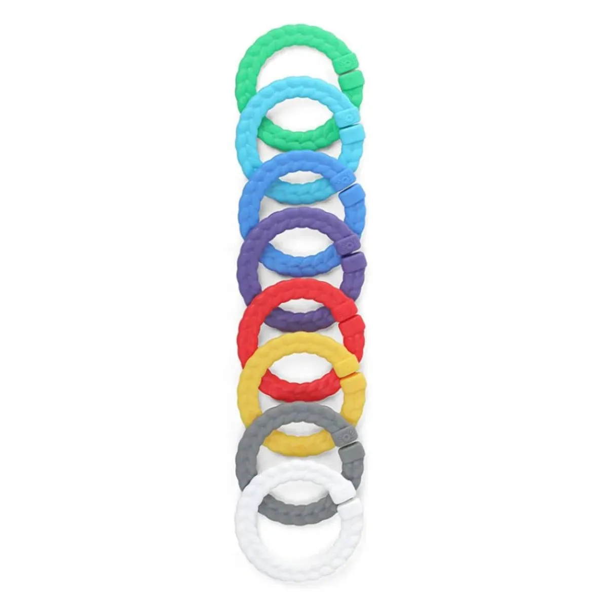 Play + Learn Toys|Grasping Toys-Itzy Ritzy Itzy Rings Linking Ring Set