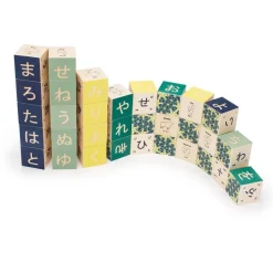 Wooden Toys|Blocks + Shape Sorters-Uncle Goose Japanese Character Blocks