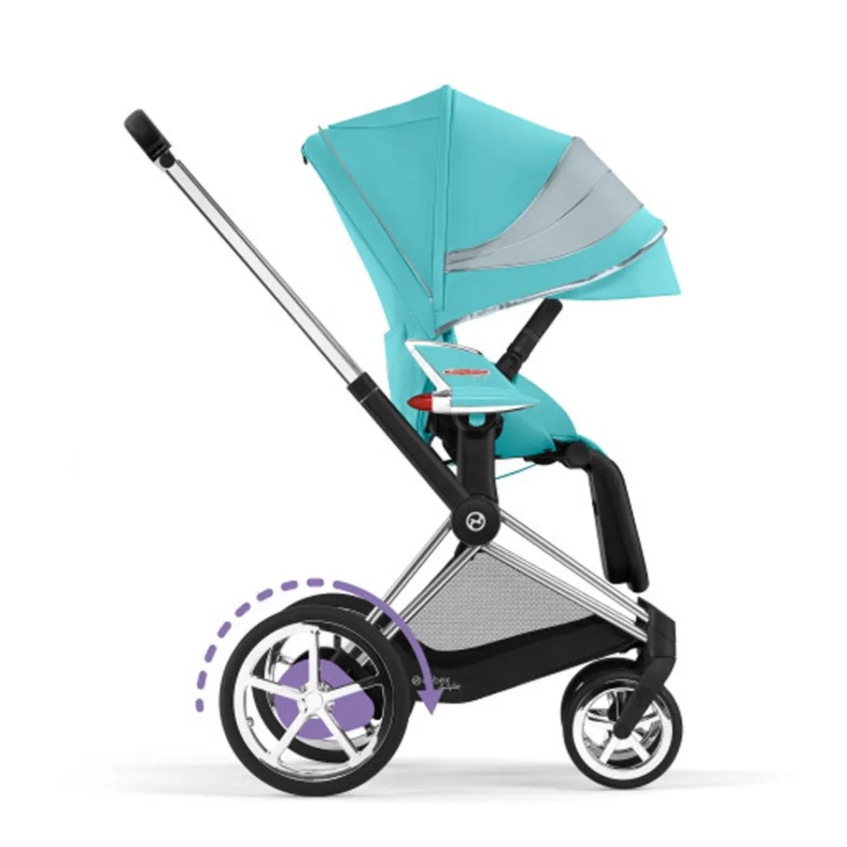 Full-Sized Strollers-Cybex Jeremy Scott Cars ePriam 2 Stroller