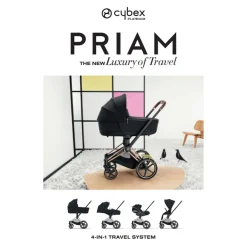 Full-Sized Strollers-Cybex Jeremy Scott Cars Priam 4 Stroller