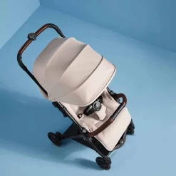 Travel Strollers-Silver Cross Jet 5 Stroller Almond